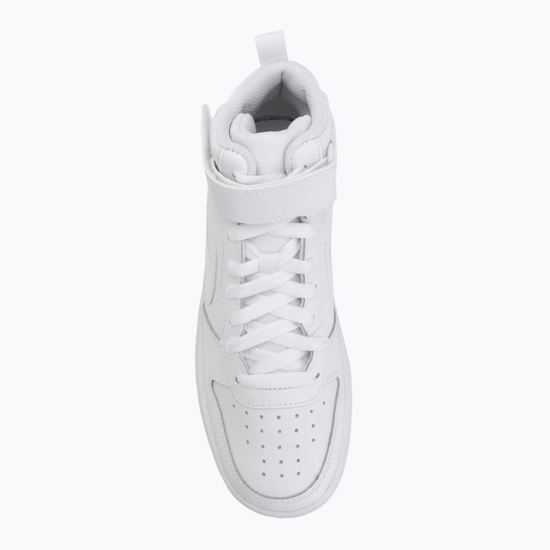Detské topánky Nike Court Borough Mid 2 white/white/white 5