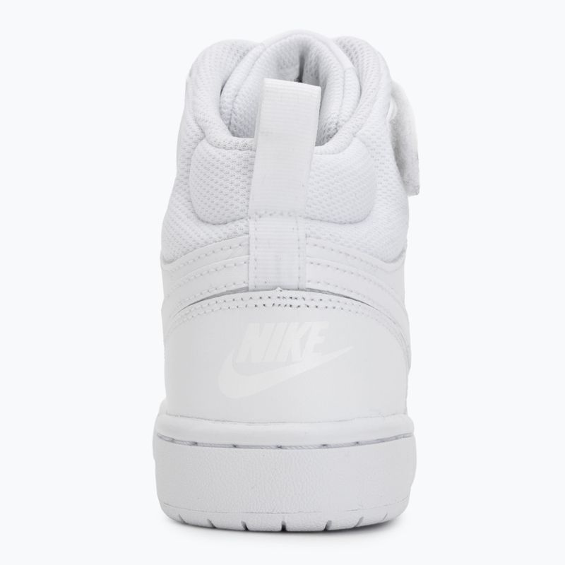 Detské topánky Nike Court Borough Mid 2 white/white/white 6