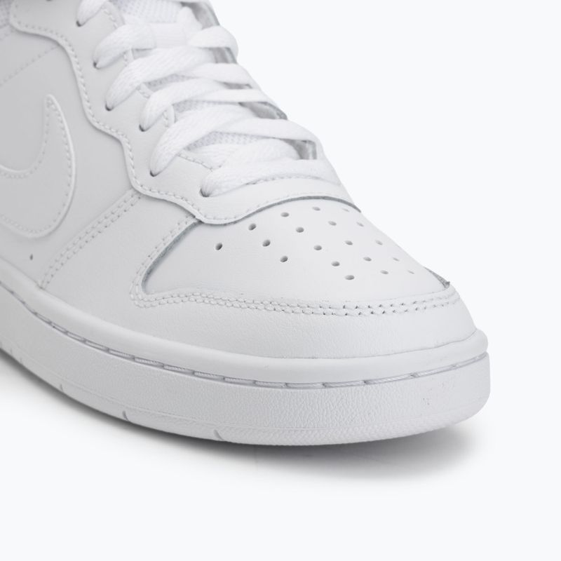 Detské topánky Nike Court Borough Mid 2 white/white/white 7