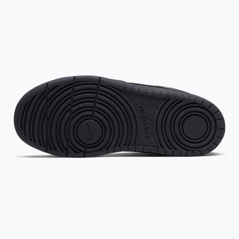 Detské topánky Nike Court Borough Mid 2 black/black/black 3