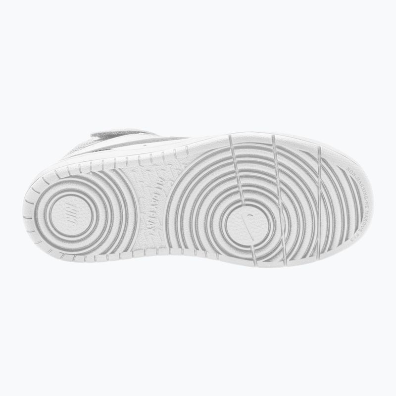 Detské topánky Nike Court Borough Mid 2 white/white/white 3