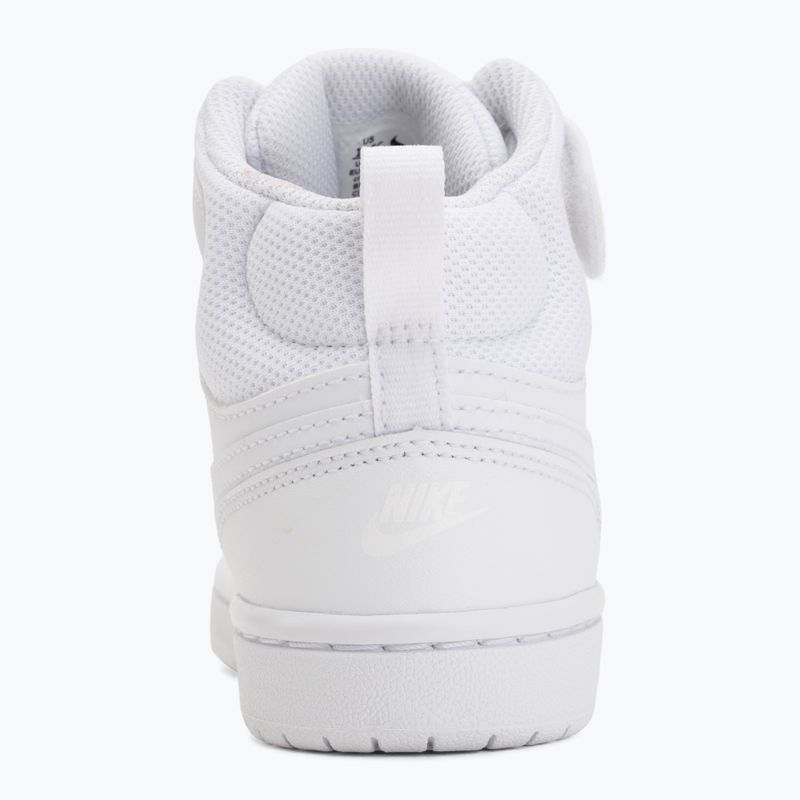 Detské topánky Nike Court Borough Mid 2 white/white/white 6