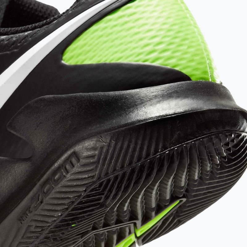 Detské tenisové topánky Nike Court Vapor X Jr black/volt/white 9