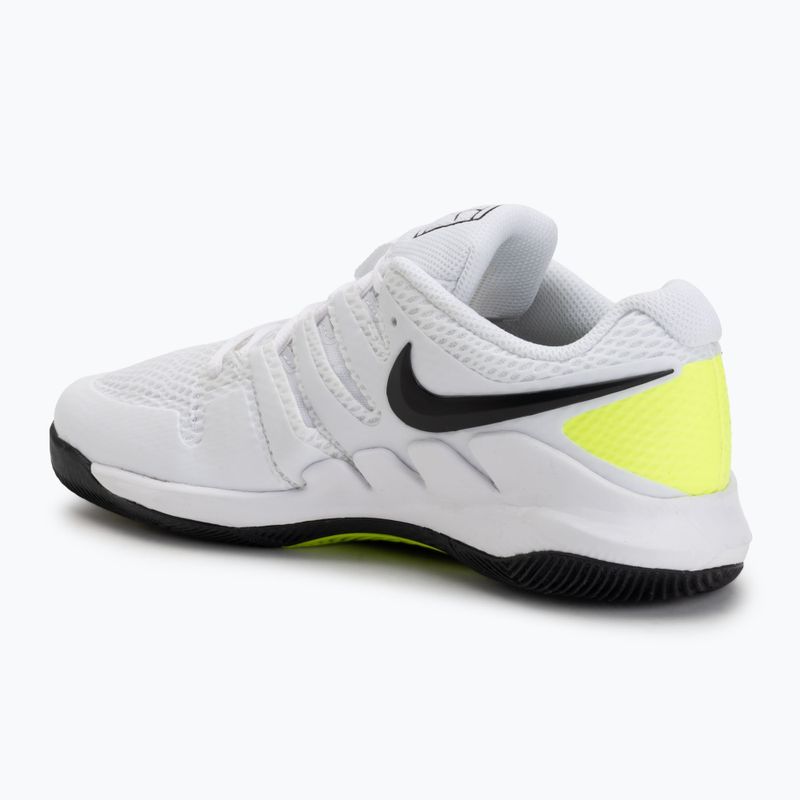 Detské tenisové topánky Nike Court Vapor X Jr white/volt/black 3