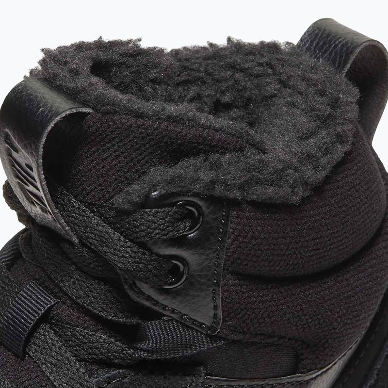 Detské topánky Nike Court Borough Mid 2 black/black/black 7