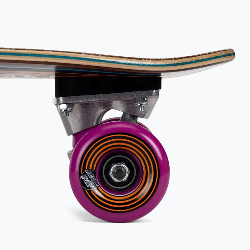 Skateboard cruiser Santa Cruz Cruzer Mandala Hand Shark 8.8 brown 124573 9