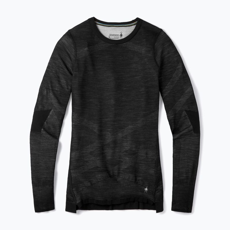 Dámska termoakčná mikina Smartwool Intraknit Merino 200 Crew black/white 4