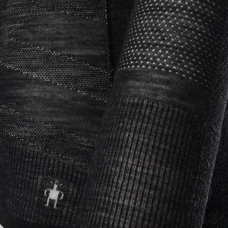 Dámska termoakčná mikina Smartwool Intraknit Merino 200 Crew black/white 3