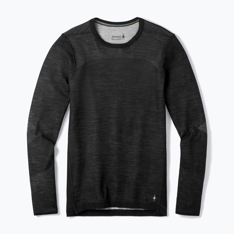 Pánska termoakčná mikina Smartwool Intraknit Merino 200 Crew black/white 4