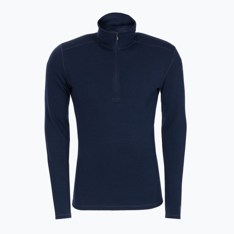 Pánske termo tričko Smartwool Merino 250 Baselayer 1/4 Zip Boxed navy blue 16356-092-S