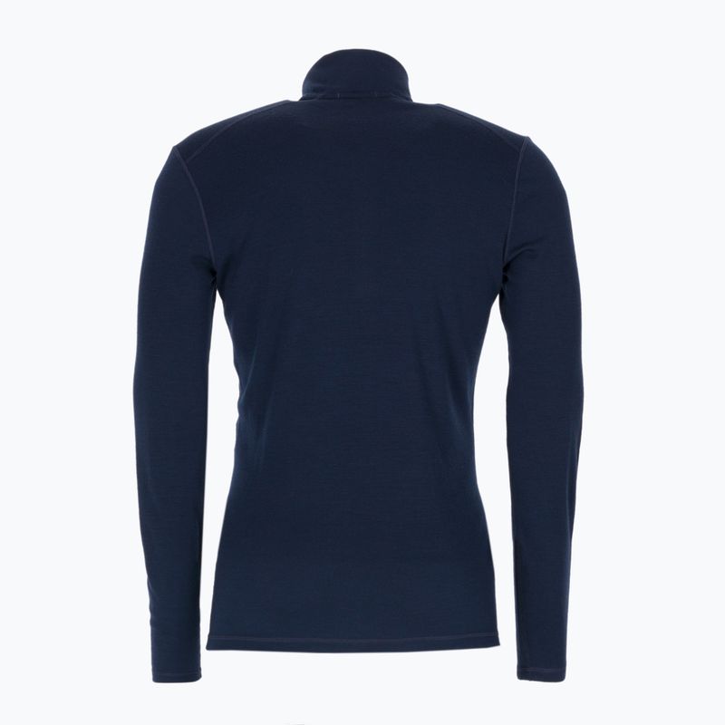 Pánske termo tričko Smartwool Merino 250 Baselayer 1/4 Zip Boxed navy blue 16356-092-S 2