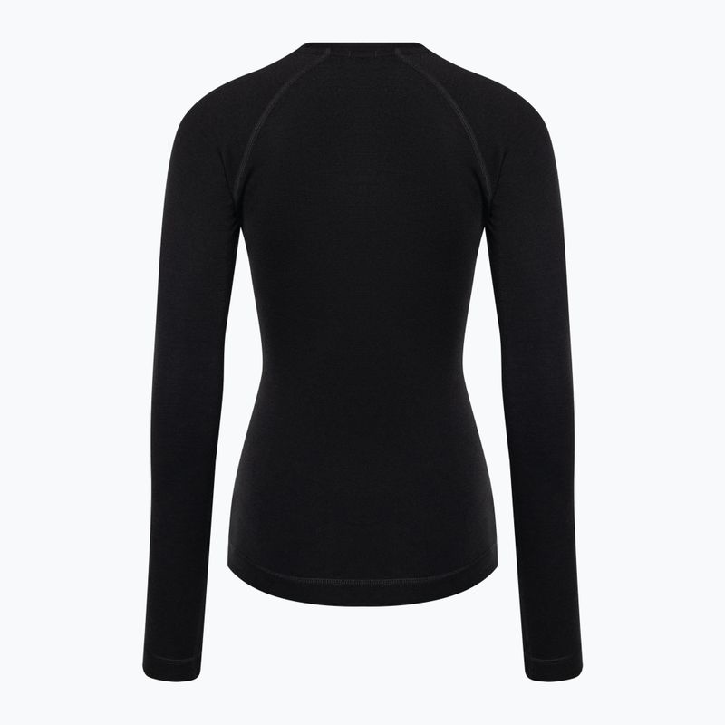 Dámska termoaktívna mikina Smartwool Merino 250 Baselayer Crew Boxed black 4