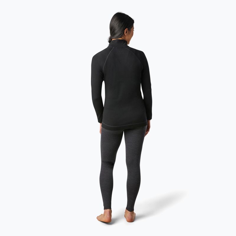 Dámske termo tričko Smartwool Merino 250 Baselayer 1/4 Zip Boxed black 16374 3