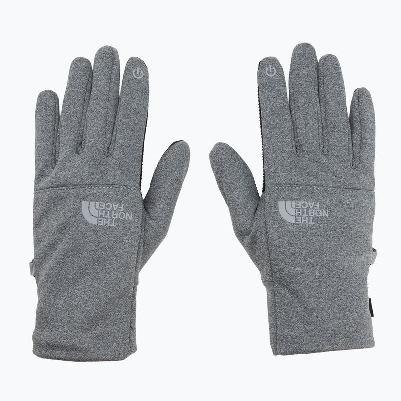 Pánske trekingové rukavice The North Face Etip Recycled medium grey heather 2