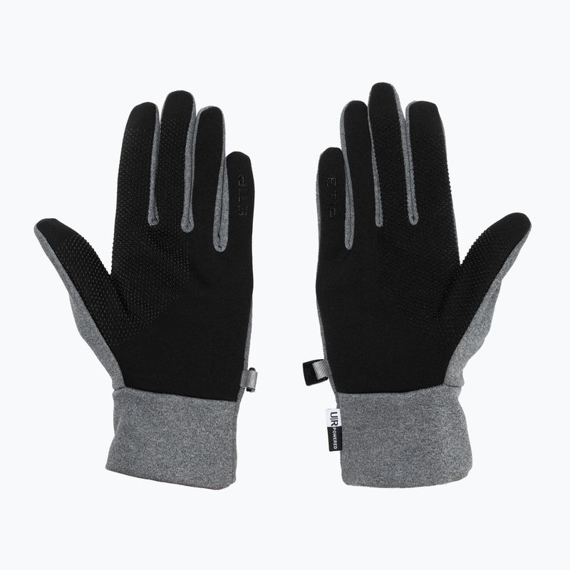 Pánske trekingové rukavice The North Face Etip Recycled medium grey heather 3