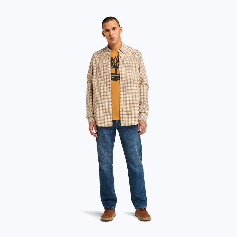 Pánska košeľa Timberland Kennebec Tree Logo wheat boot 2