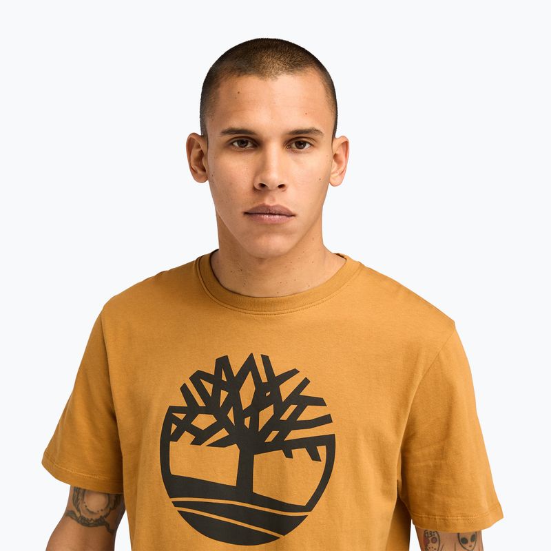 Pánska košeľa Timberland Kennebec Tree Logo wheat boot 4