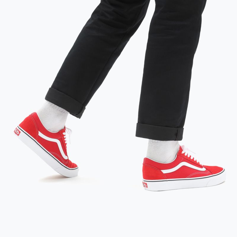 Tenisky Vans UA Old Skool racing red/true white 12