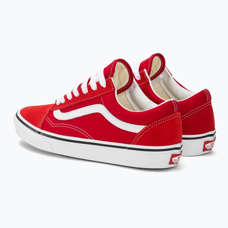 Tenisky Vans UA Old Skool racing red/true white 4