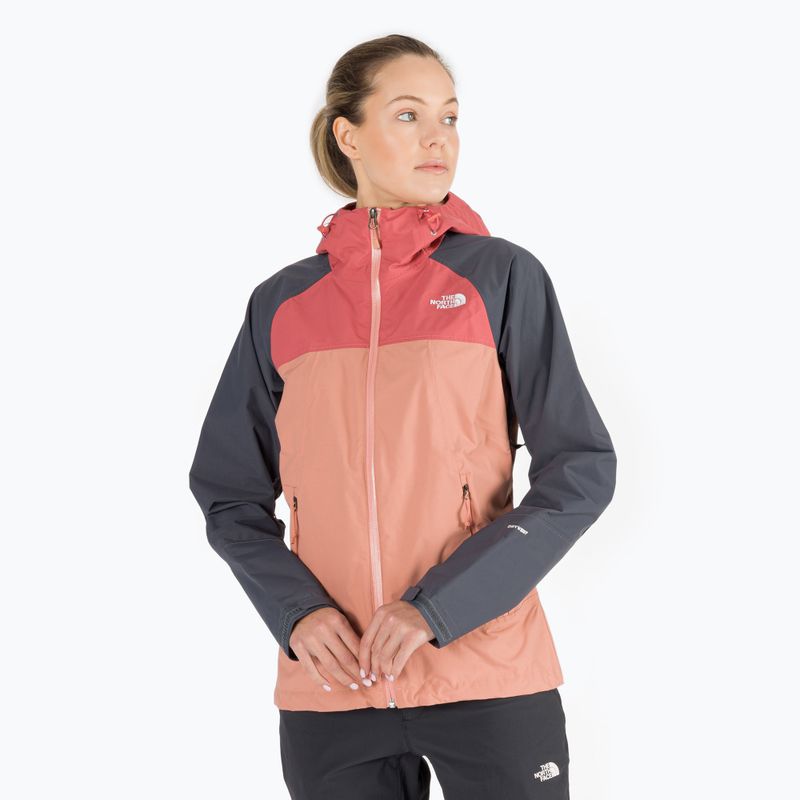 Dámska bunda do dažďa The North Face Stratos vo farbe NF00CMJ059K1