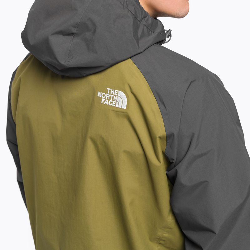 Pánska bunda do dažďa The North Face Stratos brown NF00CMH95F11 6