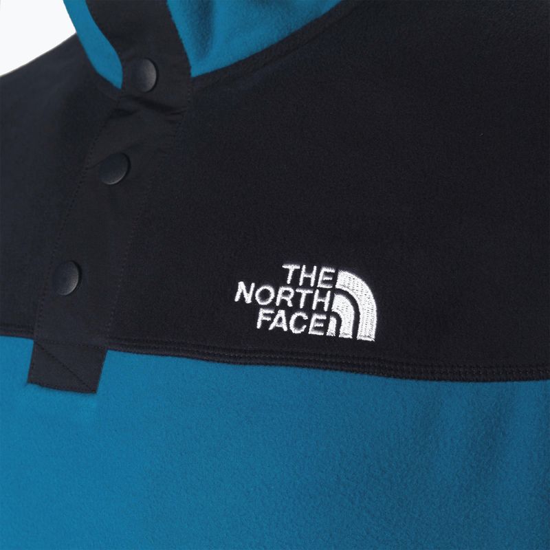 Pánska fleecová mikina The North Face Homesafe Snap Neck blue NF0A55HM49C1 11