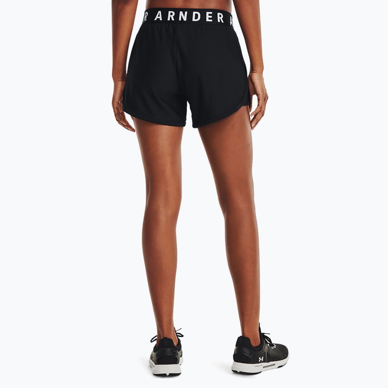 Dámske tréningové šortky Under Armour Play Up 5 In black/black/white 3