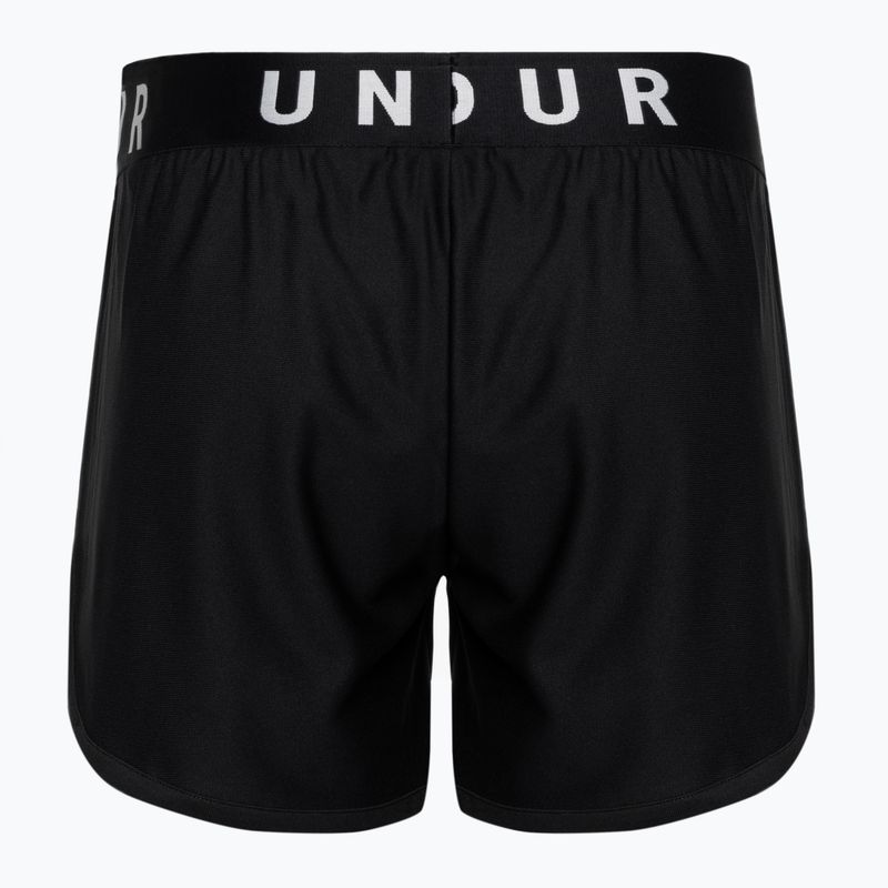 Dámske tréningové šortky Under Armour Play Up 5 In black/black/white 6