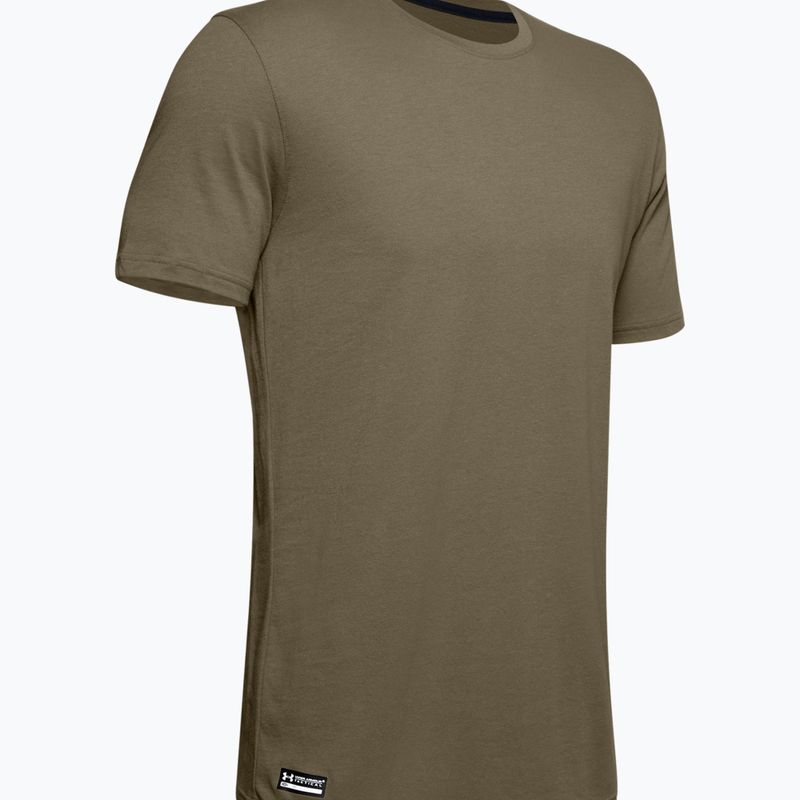 Under Armour pánske trekingové tričko M Tac Cotton brown 1351776
