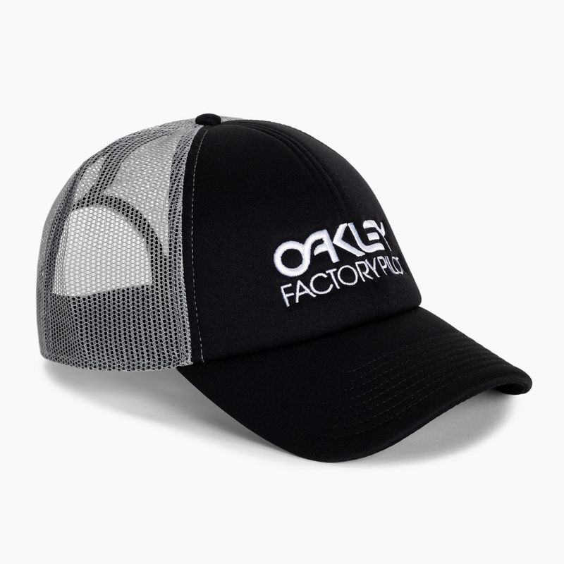 Oakley Factory Pilot Trucker pánska baseballová čiapka čierna FOS900510