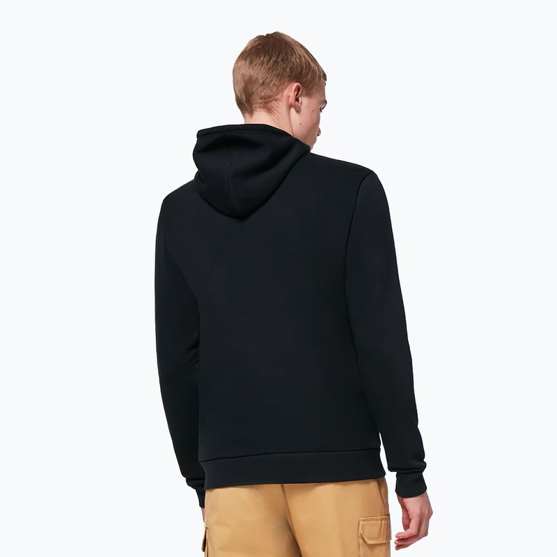 Pánska mikina Oakley Bark 2.0 Hoodie FZ black/american flag 2