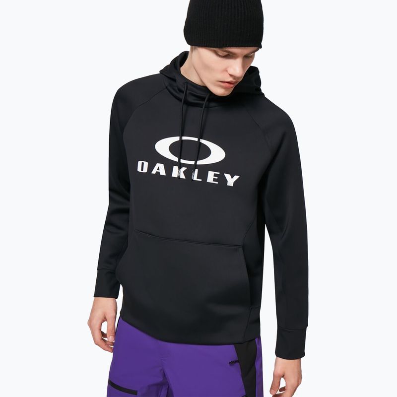 Oakley pánska snowboardová mikina Sierra DWR Fleece Hoody 2.0 black FOA402382 3