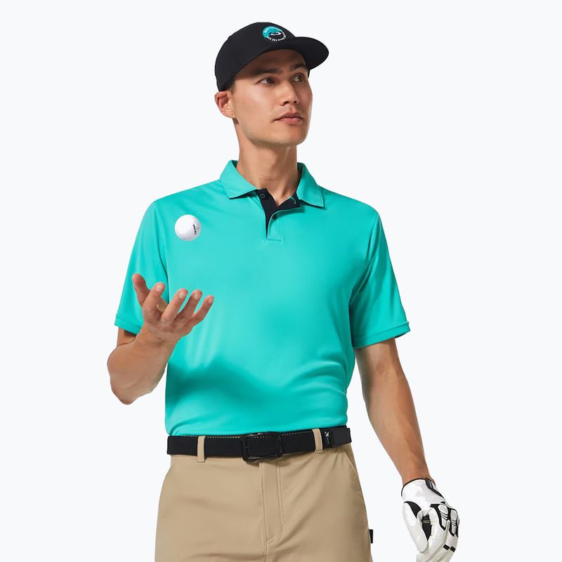 Oakley pánske modré polo tričko Divisional UV FOA403084 4