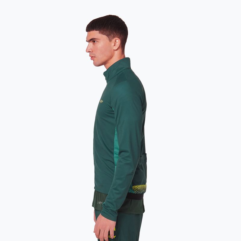 Pánsky cyklistický dres Oakley Elements Thermal green FOA403117 4