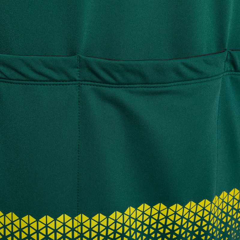 Pánsky cyklistický dres Oakley Elements Thermal green FOA403117 12