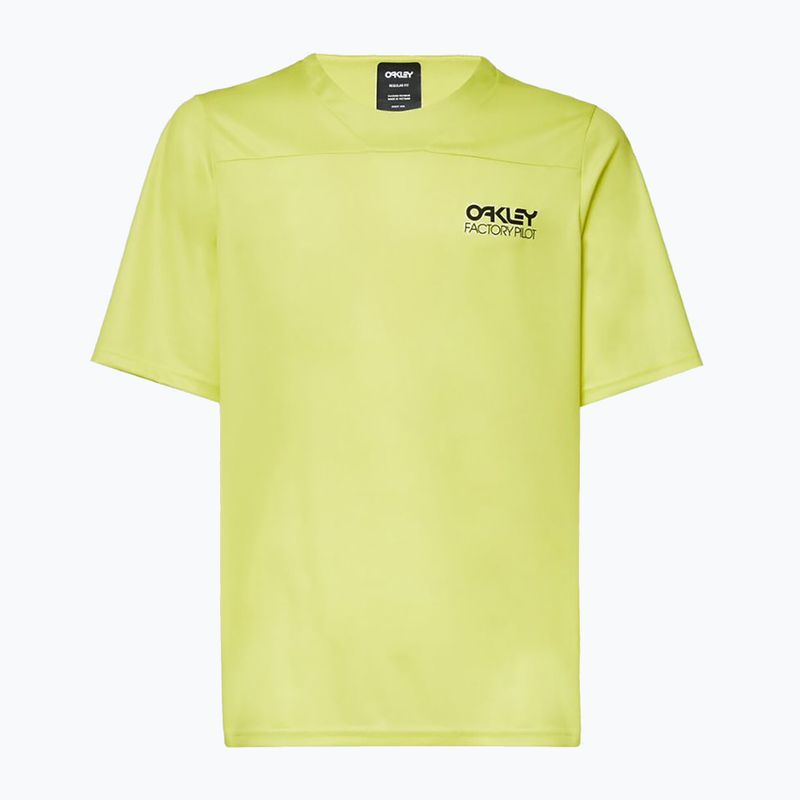 Oakley Factory Pilot Lite MTB pánsky cyklistický dres žltý FOA403173 8