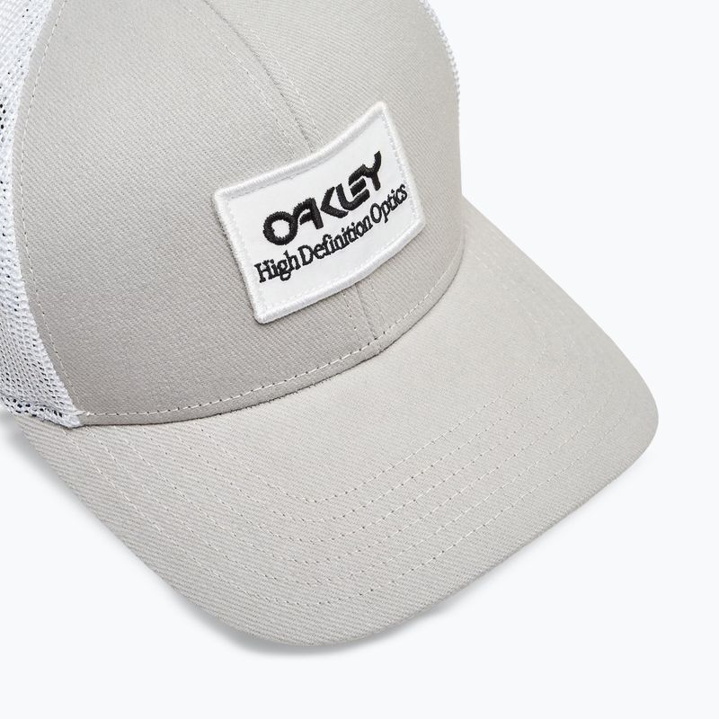 Pánska bejzbalová čiapka Oakley Oakley B1B Hdo Patch Trucker stone gray 3