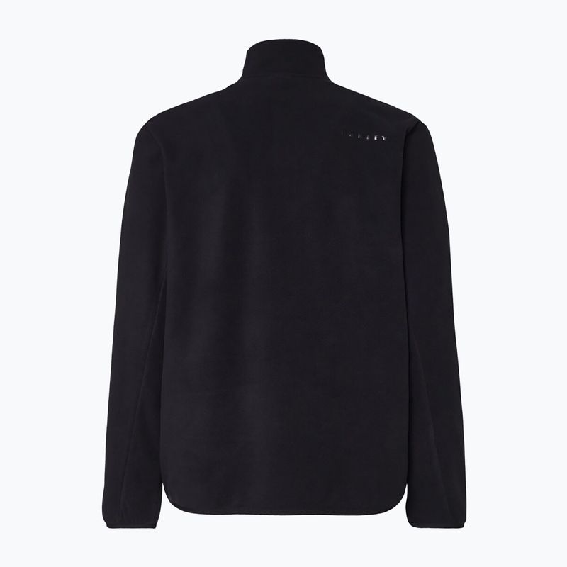 Pánska fleecová mikina Oakley Maple Ridge 1/2 Zip Fleece blackout 2