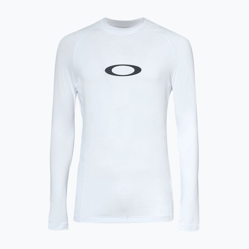 Oakley Ellipse Rashguard pánske plavecké tričko biele FOA403767100 2