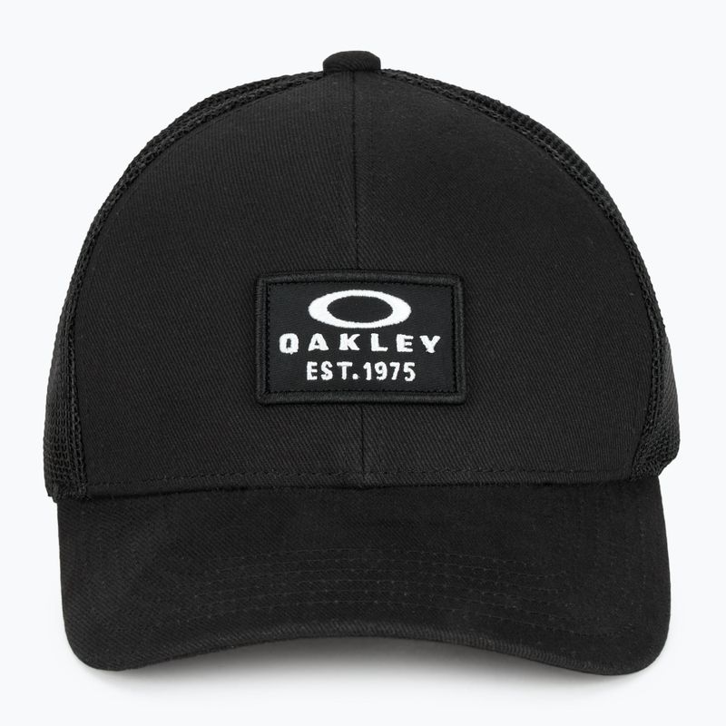 Pánska baseballová čiapka Oakley Patch Trucker blackout 2