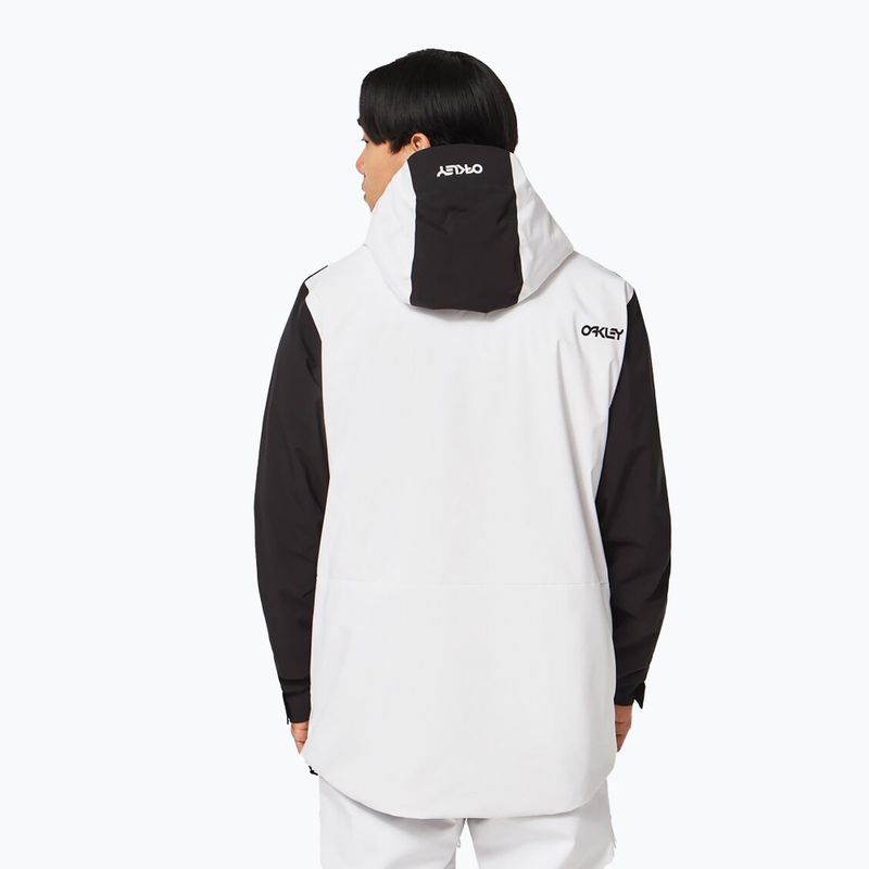 Oakley TNP TBT Insulated Anorak pánska snowboardová bunda biela FOA403652 2
