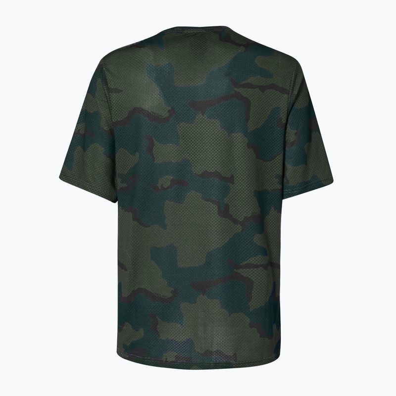 Pánsky cyklistický dres Oakley Ride Free SS zelený FOA4378 5