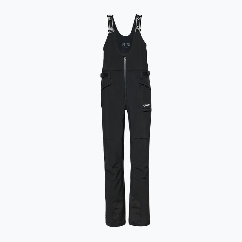 Dámske snowboardové nohavice Oakley TC Dharma Softshell Bib Black FOA500279 6