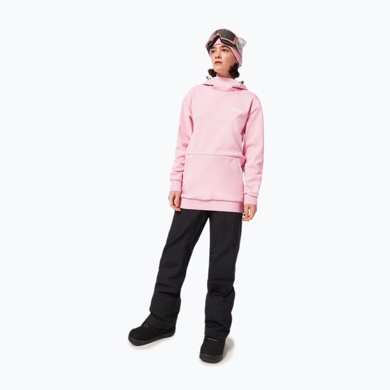 Dámska snowboardová mikina Oakley Park RC Softshell Pink FOA500320 2