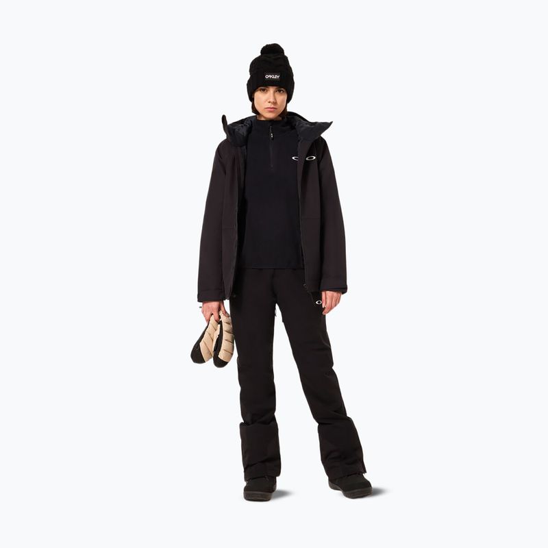 Dámska fleecová mikina Oakley Maple Ridge 1/2 Zip Fleece blackout 2