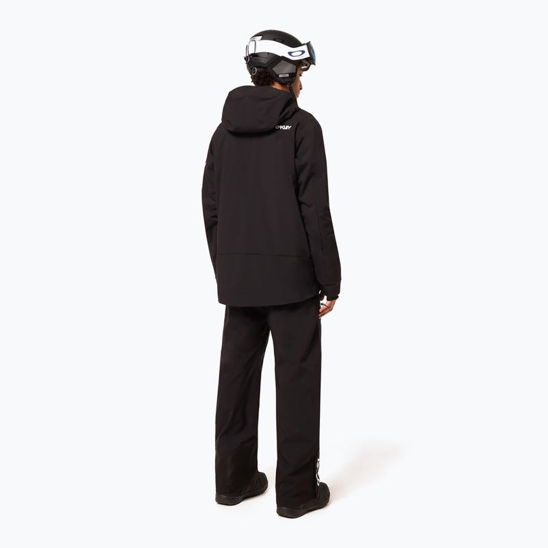 Pánska snowboardová bunda Oakley TNP TBT Insulated black/white logo 2