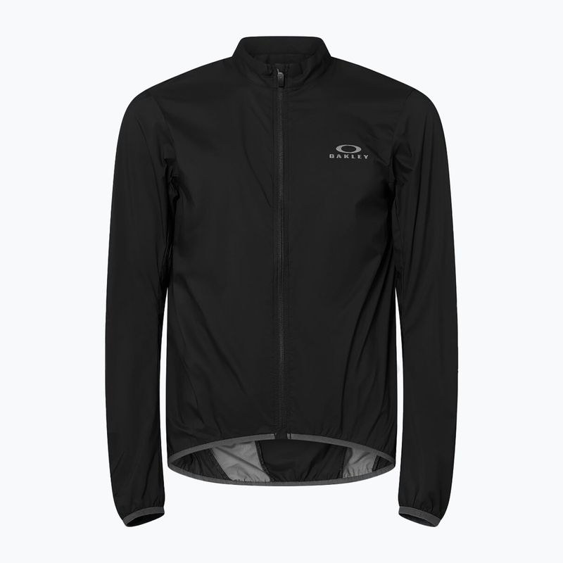 Oakley Endurance Pkbl Wind pánska cyklistická bunda čierna FOA404387 8