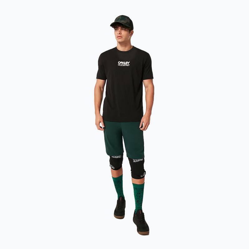 Pánske cyklistické tričko Oakley Factory Pilot Ss Tee black FOA404507 4