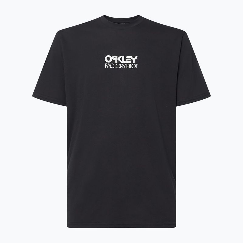 Pánske cyklistické tričko Oakley Factory Pilot Ss Tee black FOA404507 6