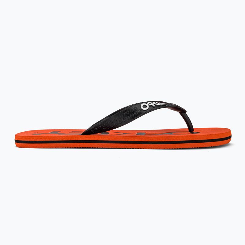 Pánske žabky Oakley College Flip Flop Orange FOF10025571G 2